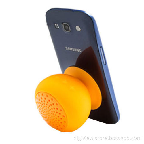 Mini Suction Cup Portable Speaker with Silicone Suction Holder for Apple iPhone 5